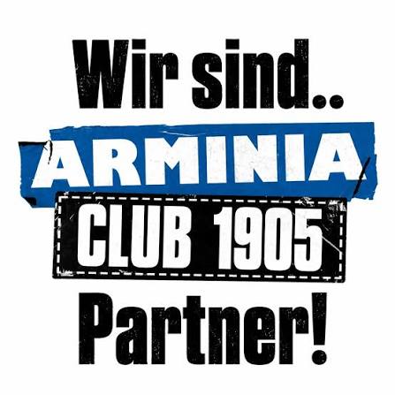 Wir sind Arminia Club 1905 Partner